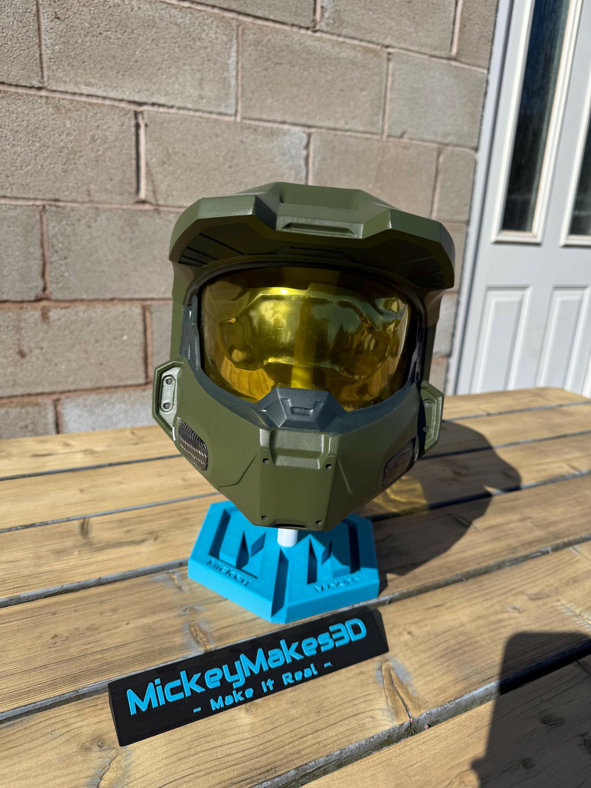 Masterchief Mjolnir Helmet Visor