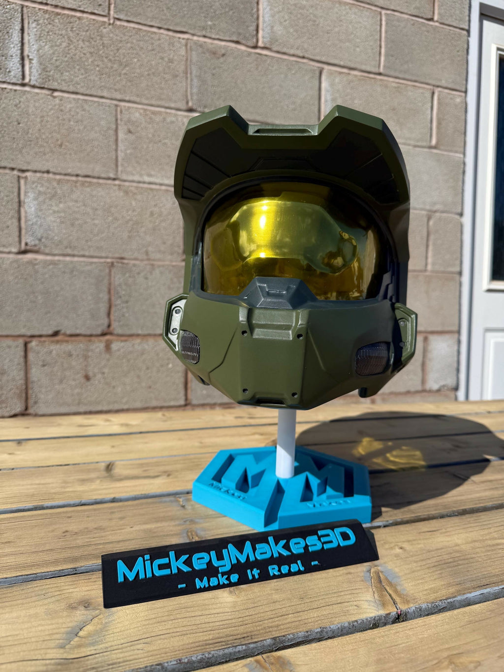 Masterchief Mjolnir Helmet Visor