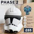 Clone Trooper Phase 2 Realistic Helmet Kit