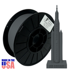 Gunmetal Gray AF PLA+ 3D Printer Filament, 1.75 mm Diameter Made in the USA!