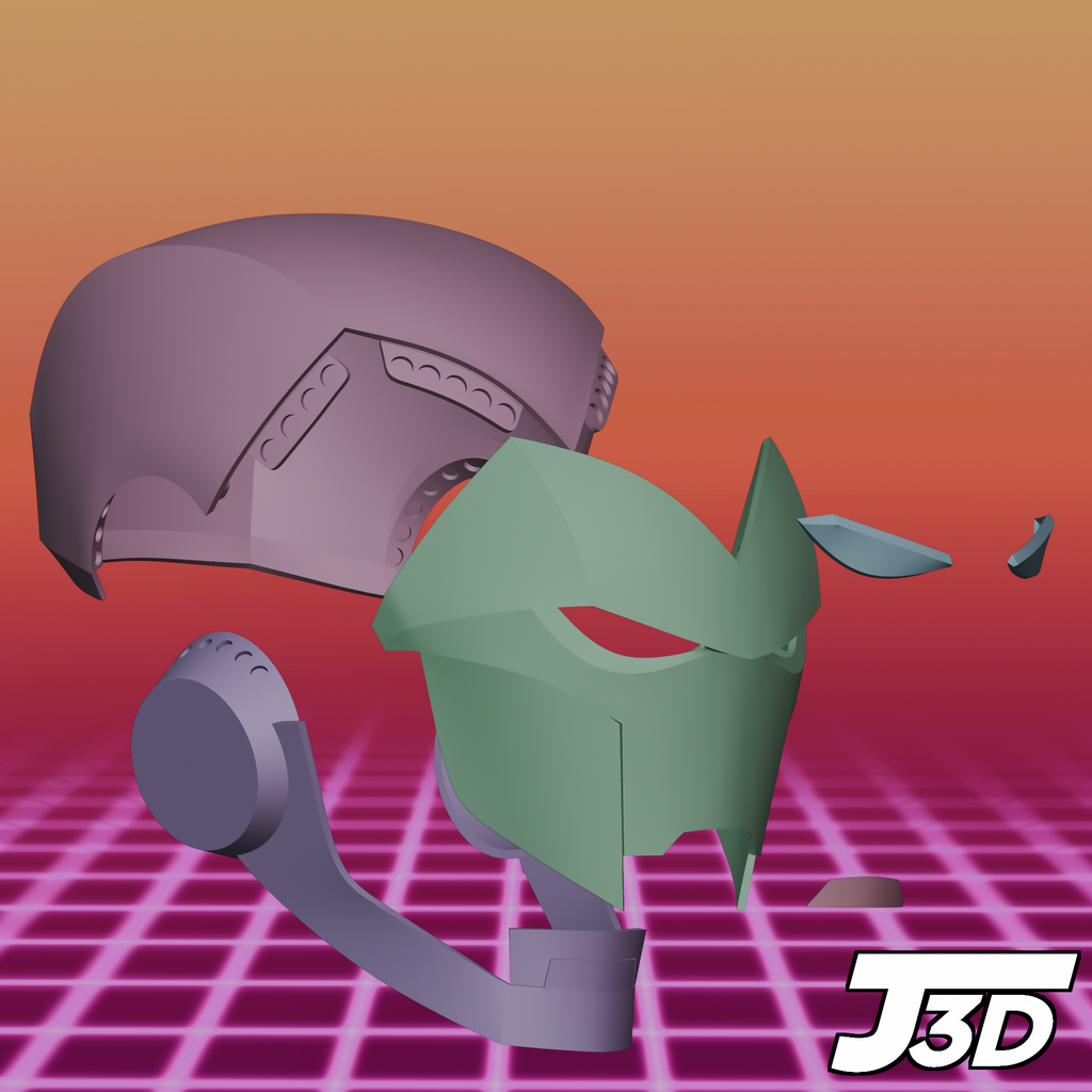 Iron Man (Avengers: Earth's Mightiest Heroes) Helmet - 3D Printable Model