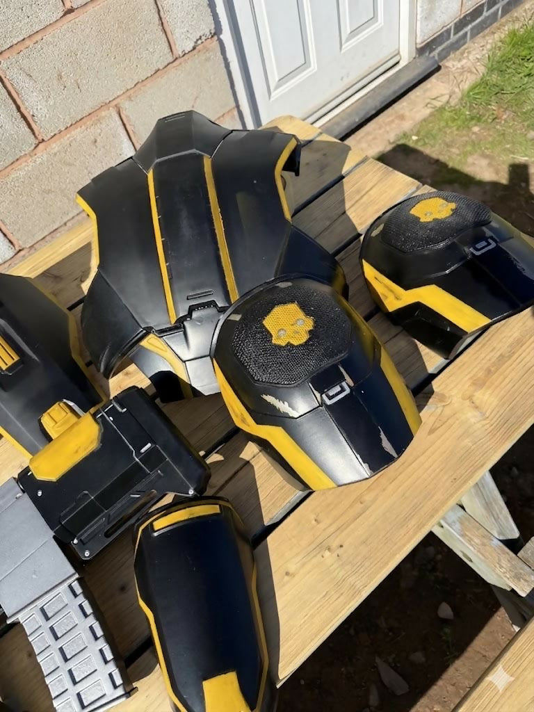 Helldiver B-01 3D Printed Armour DIY Kit