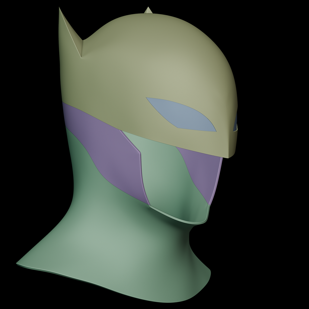 The Batman 2004 Cowl - 3D Printable Model