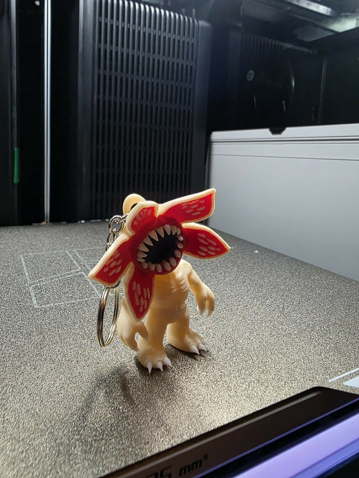 Flexible Demogorgon Keychain