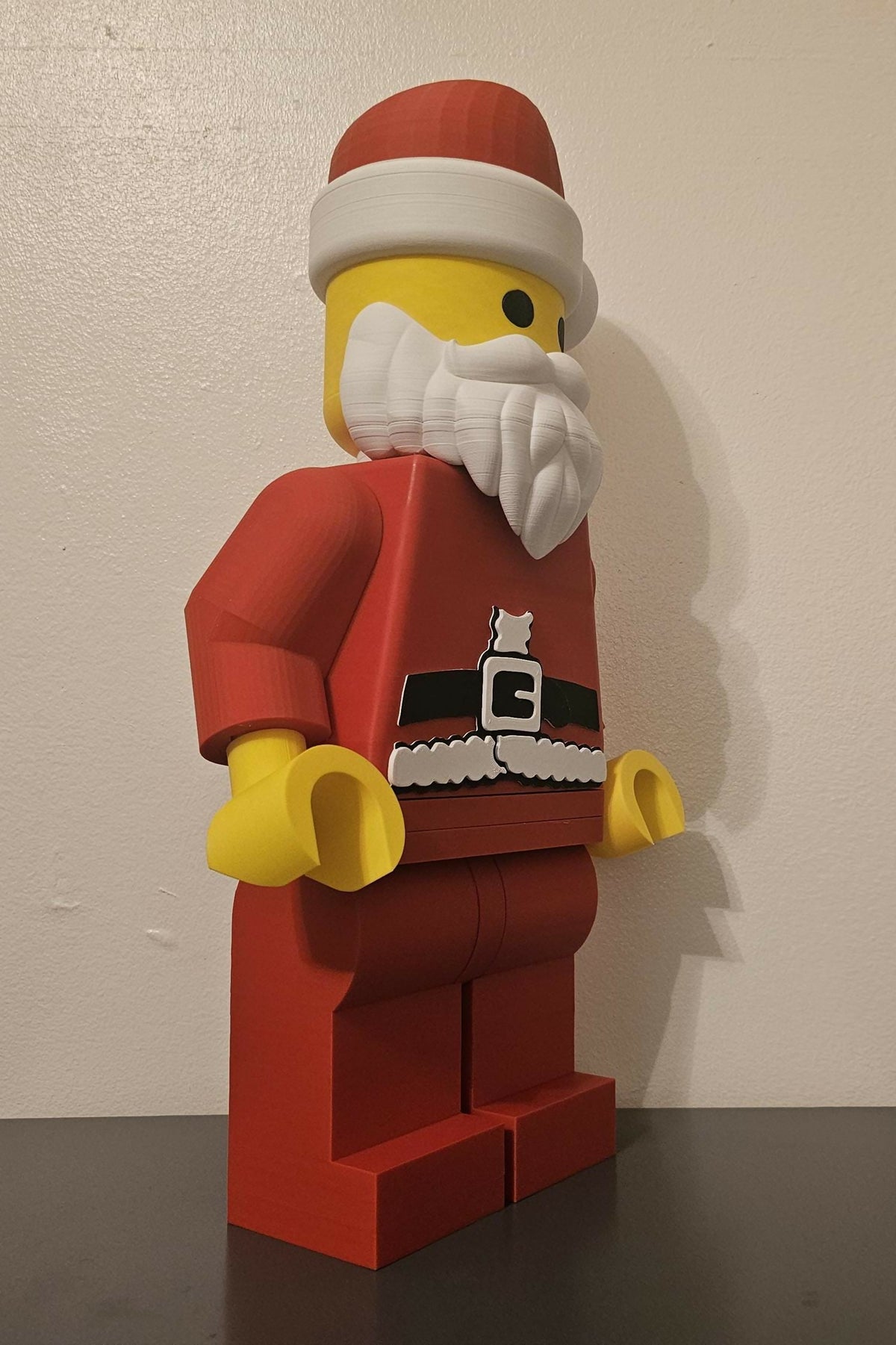 Mega Brick Articulated Santa - Geeky Christmas Decor
