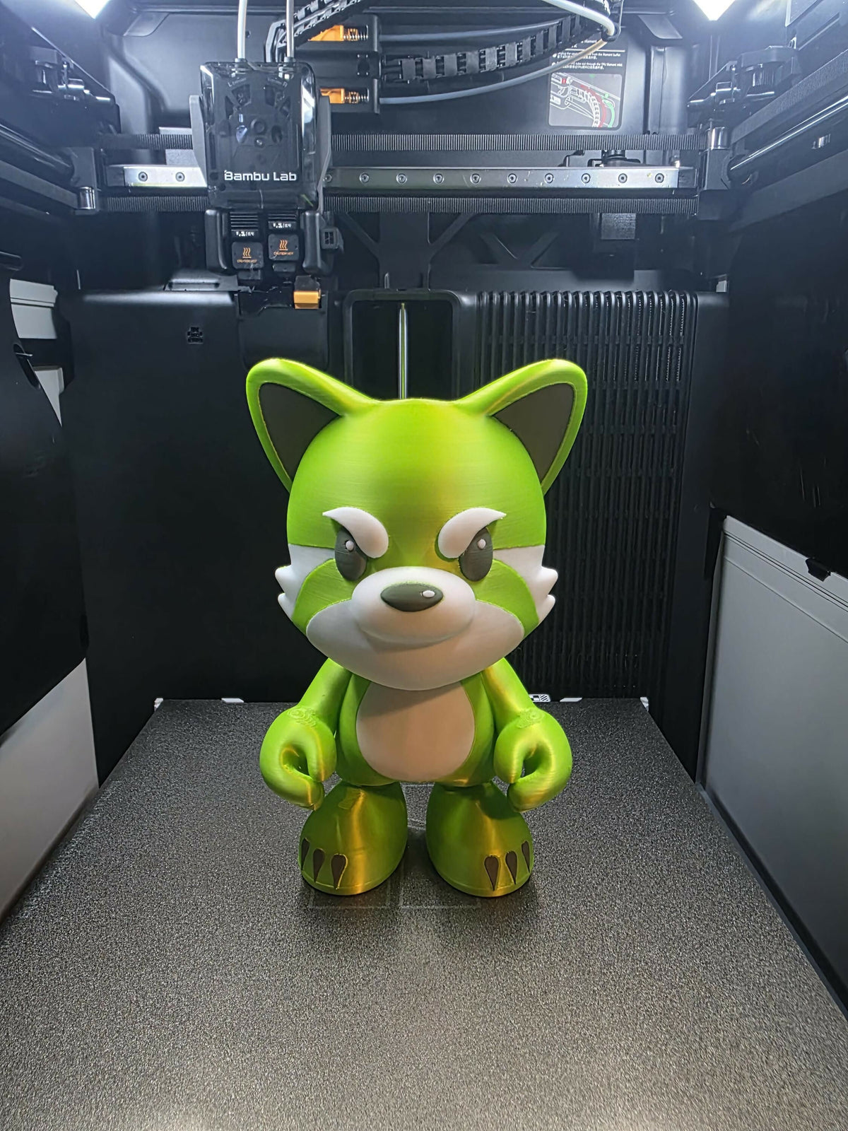 The Weeknd Kissland Oxcy Red Panda Statue
