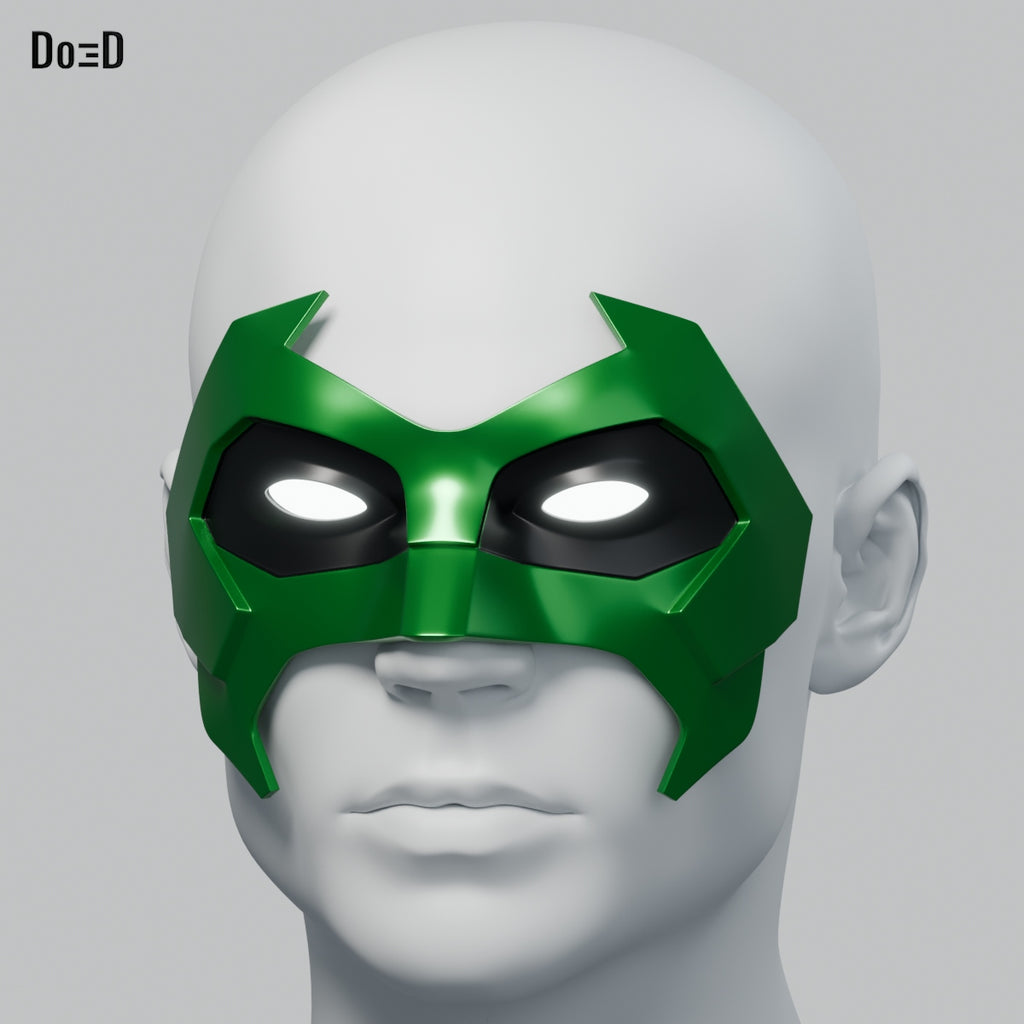 Kyle Reyner Mask  Green Lantern 3D Printable Model #KR5