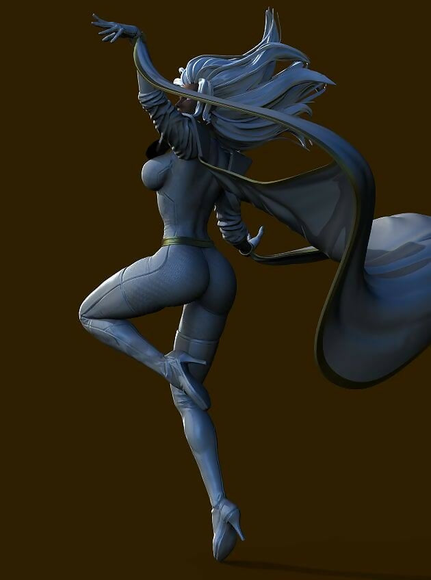 ⚡ STORM — X-MEN 3D PRINTABLE MODEL STL