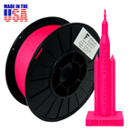 Neon Pink AF PLA+ 3D Printer Filament, 1.75 mm Diameter Made in the USA!