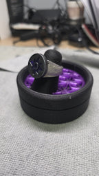 Violet Lantern Ring