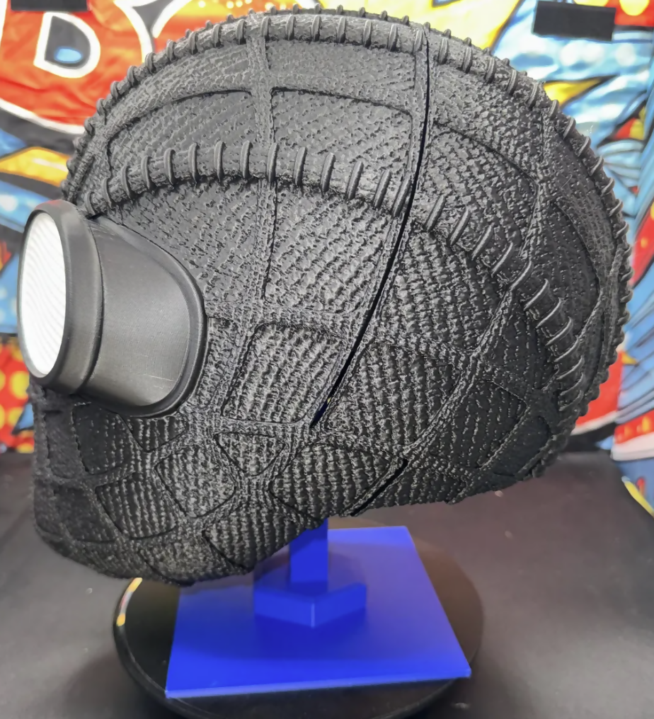 Spider Noir Mask | 3D Printed Cosplay Helmet