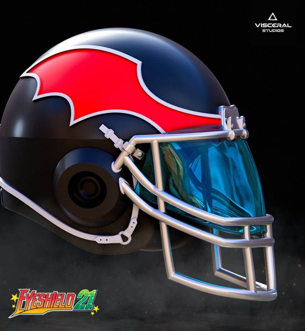 Eyeshield 21 Helmet 3D Printable Model Print File STL #S03