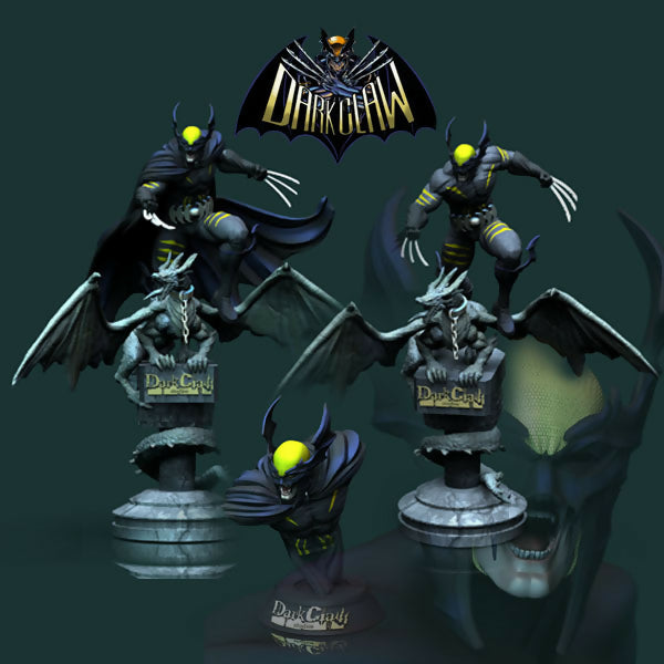 DARK CLAW — AMALGAM COMICS 3D PRINTABLE MODEL STL