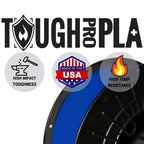Gunmetal Gray AF 1.75mm Tough Pro PLA+ Filament Made in the USA!