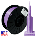 Amethyst Purple AF Silk PLA 3D Printer Filament, 1.75 mm Diameter, Made in the USA!
