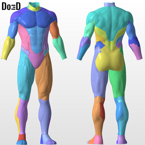 Snyder Green Lantern Suit Concept Full Body Hal Jordan 3D Printable Model STL File #GLS55