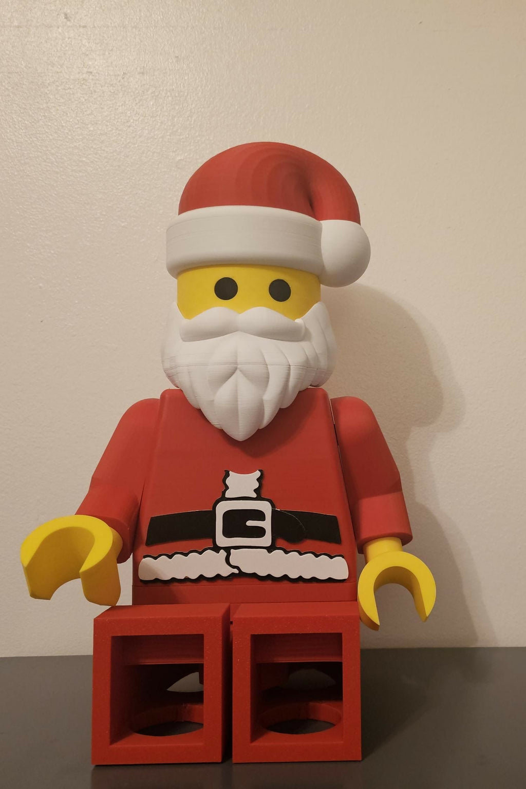 Mega Brick Articulated Santa - Geeky Christmas Decor