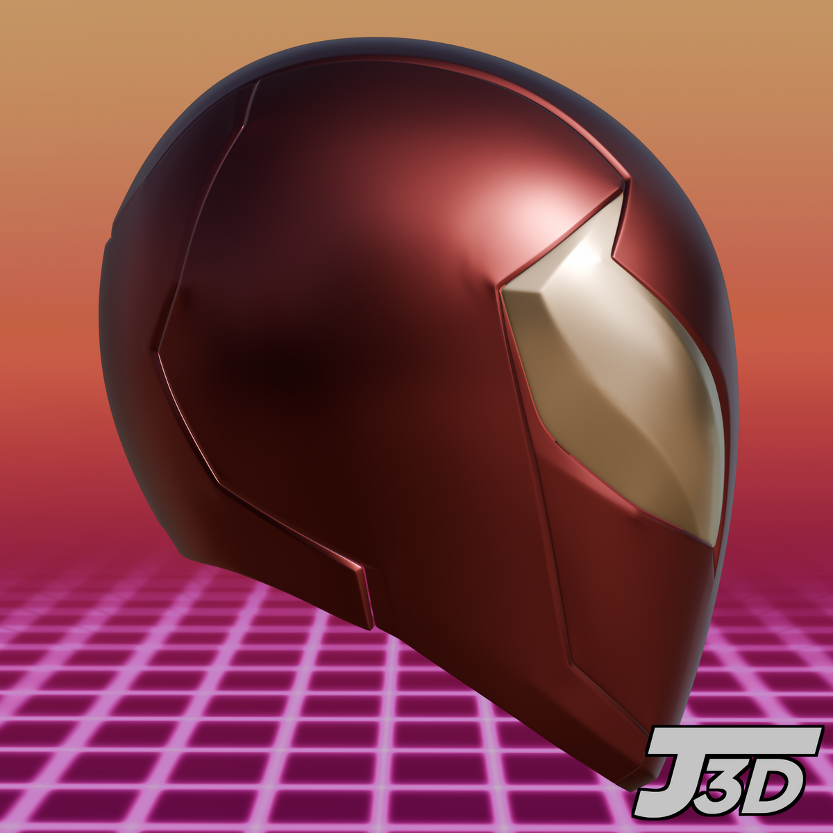 Iron Spider (Fortnite) Helmet - 3D Printable Model