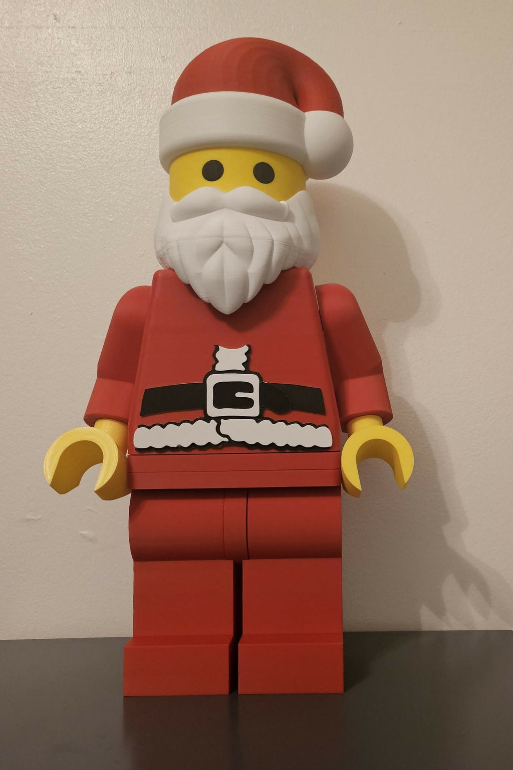Mega Brick Articulated Santa - Geeky Christmas Decor
