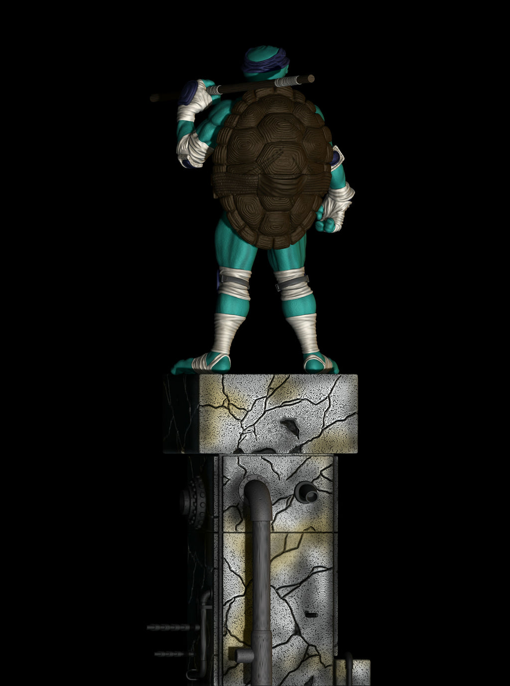 DONATELLO — TEENAGE MUTANT NINJA TURTLES 3D PRINTABLE MODEL STL