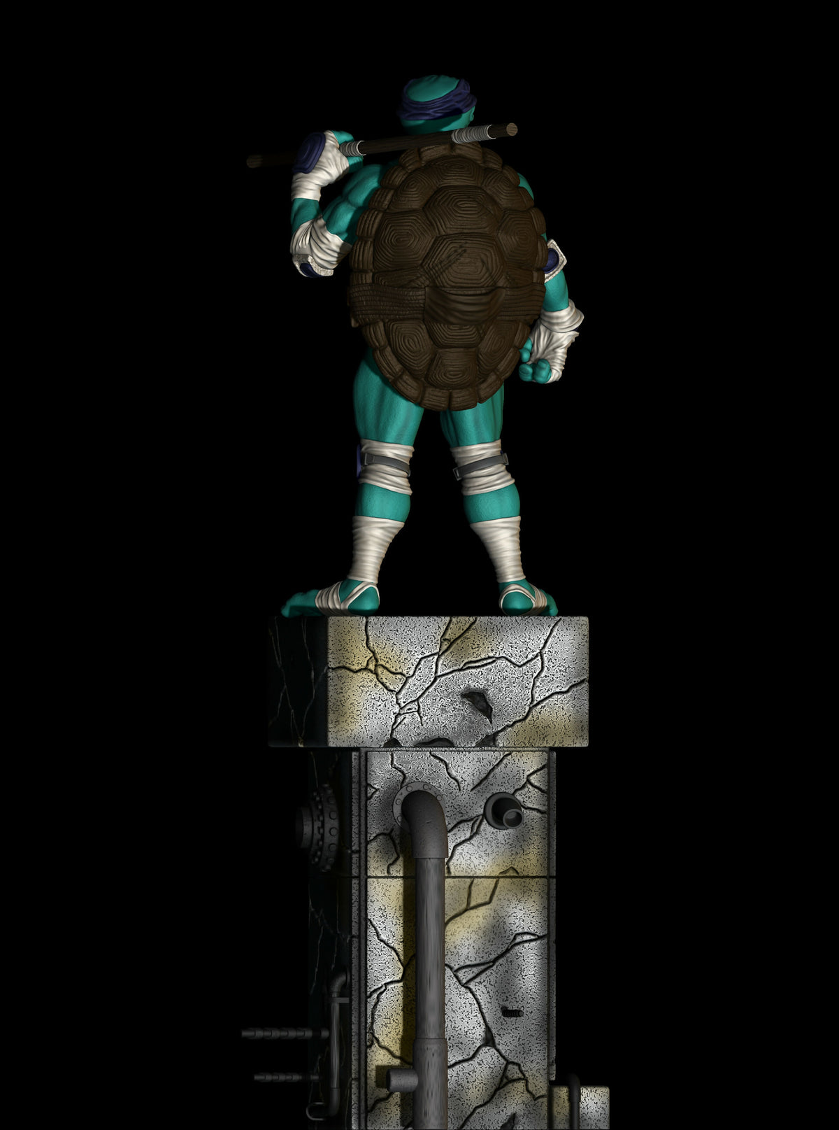 DONATELLO — TEENAGE MUTANT NINJA TURTLES 3D PRINTABLE MODEL STL