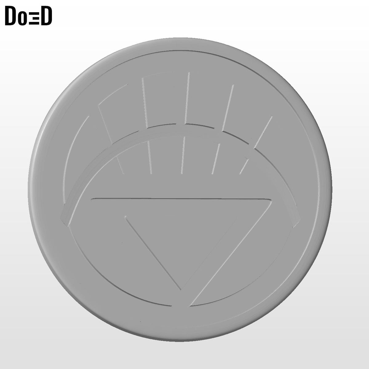 White Lantern Life Power Battery 3D Printable Model STL #WL377