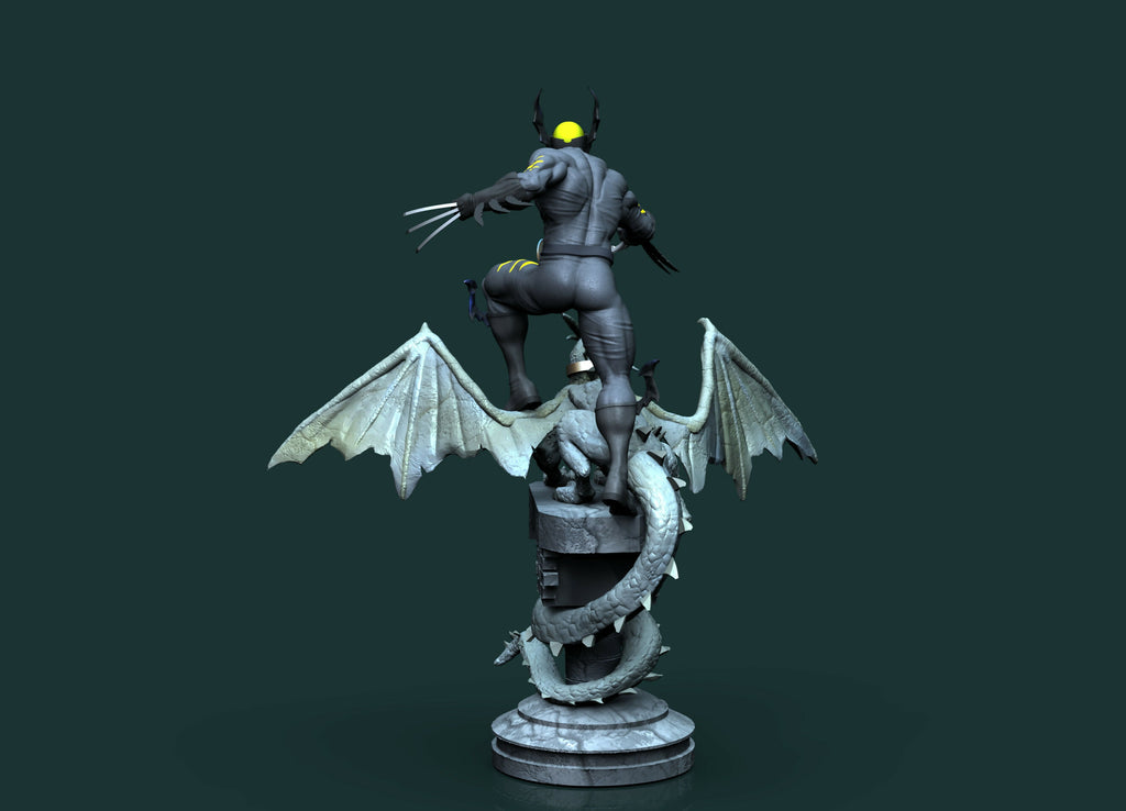 DARK CLAW — AMALGAM COMICS 3D PRINTABLE MODEL STL