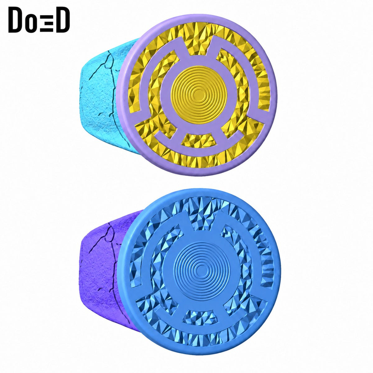 Yellow Lantern Ring Fear 3D Printable Model Print STL File #YLR325