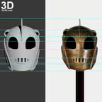 Rocketeer Helmet V2  |3D Printable Model #4931