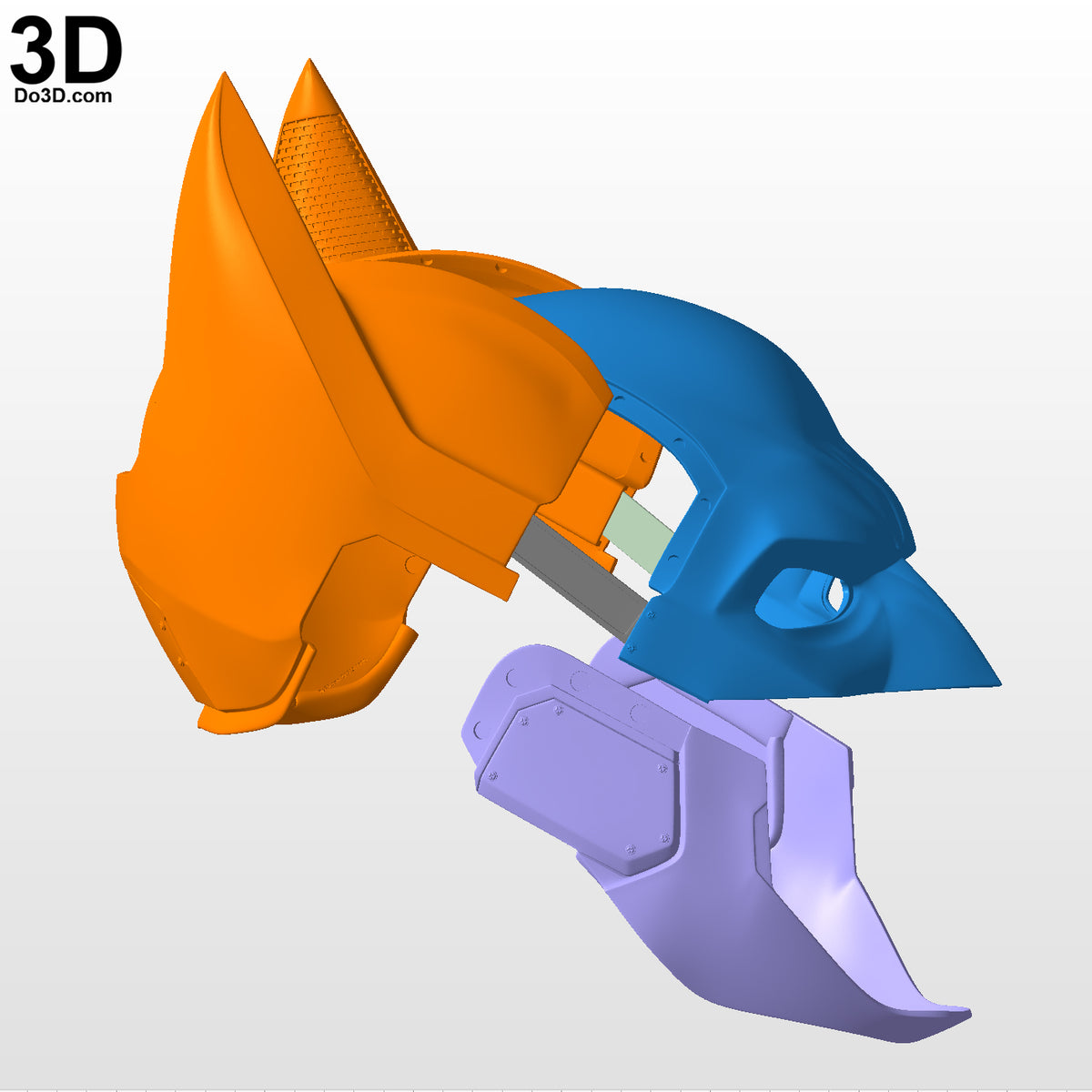 Batman 2022 Concept Helmet Ben Affleck Cowl 3D Printable Model STL File #B25