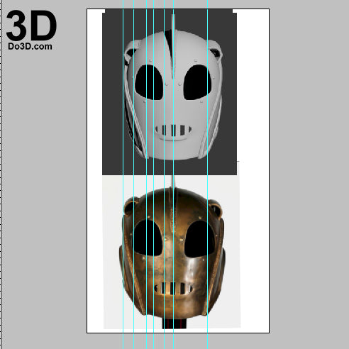 Rocketeer Helmet V2  |3D Printable Model #4931