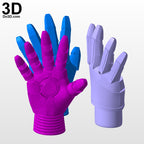 Solid Iron Man Glove / Hand for Statue Toy Action Figure | 3D Model Project #N01