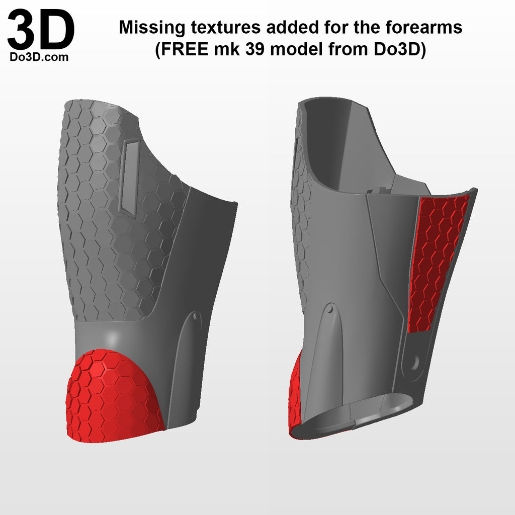 Iron Man Mark XXXIX Gemini (MK 39) Full Body Armor | FREE 3D Printable Model