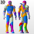 Iron Man Mark III Full Body Armor Suit MK 3 Version 2 | 3D Printable Model #V23
