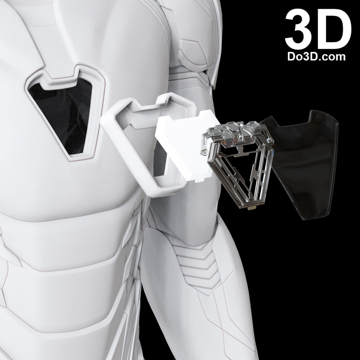 IRON MAN MARK LXXXV Armor + Wing MK 85 Endgame | 3D Model Project #5775
