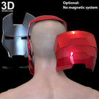 Iron Man Mark V Helmet ONLY MK 5 Tony Stark Suitcase Armor 3D Printable Model #5