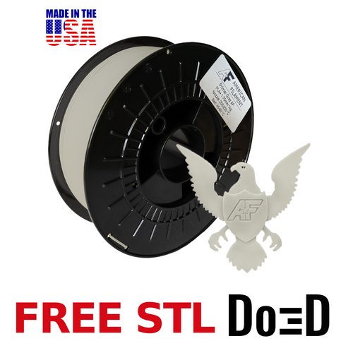 Primer Gray AF PLA+ 3D Printer Filament, 1.75 mm Diameter — FREE STL with Do3D