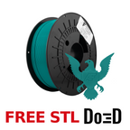 Turquoise AF 1.75mm PCTG Filament Made in the USA! — FREE STL with Do3D