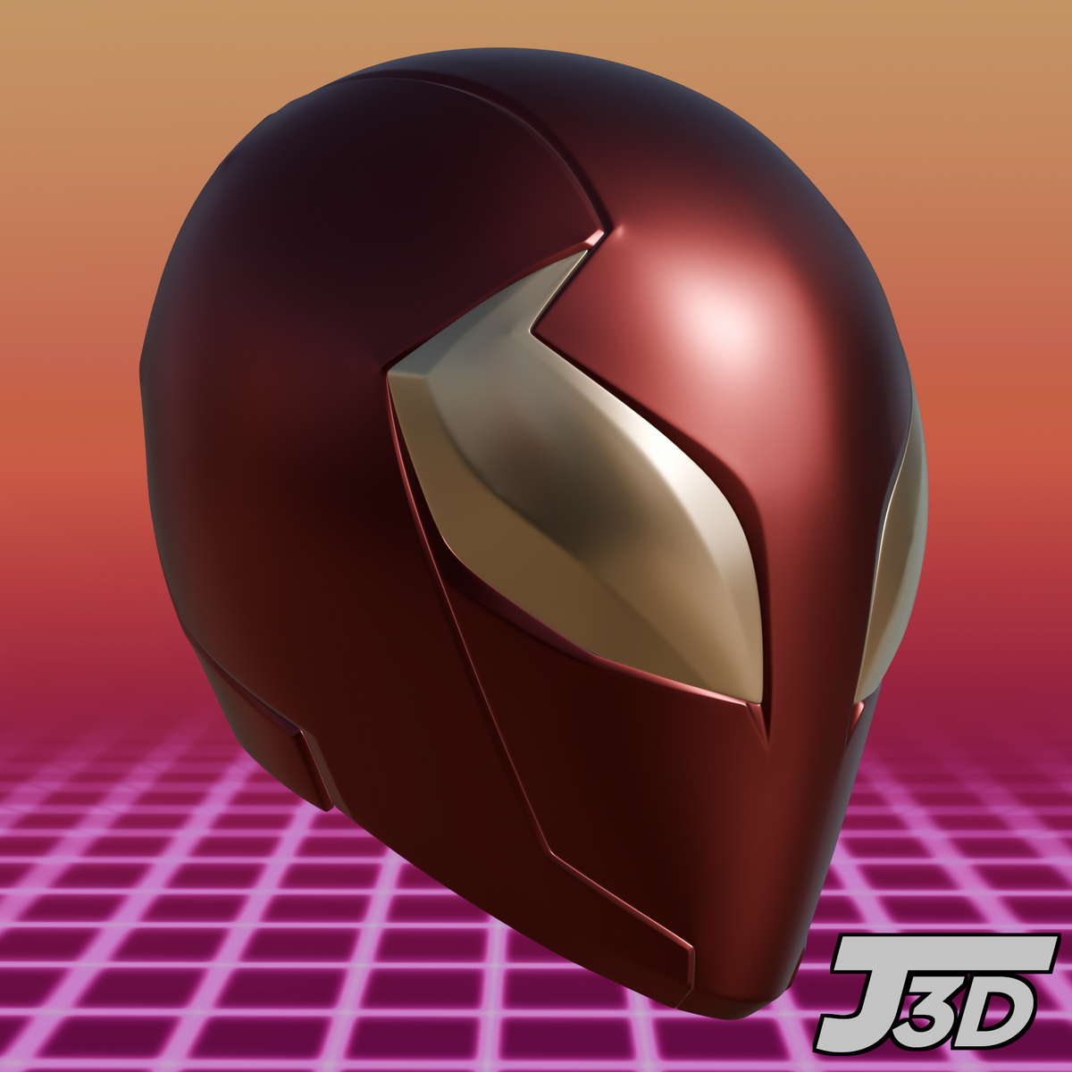 Iron Spider (Fortnite) Helmet - 3D Printable Model