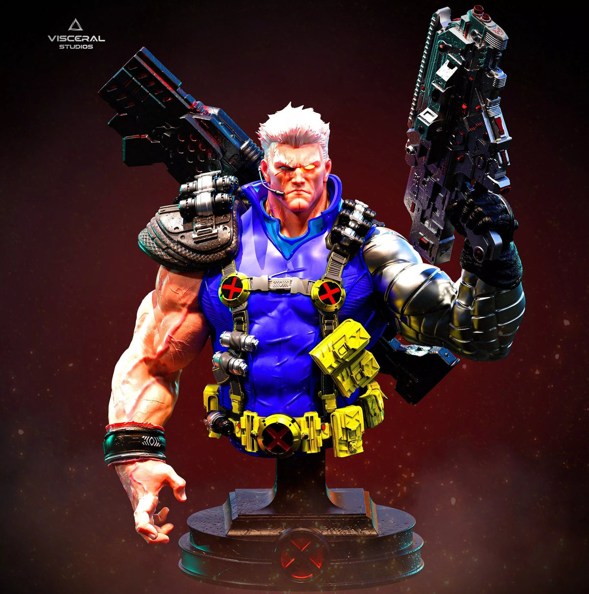 Cable bust by Visceral Studios