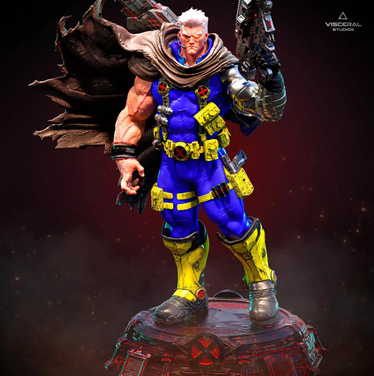 Cable X-Men statue by Visceral Studios – gallery view 2