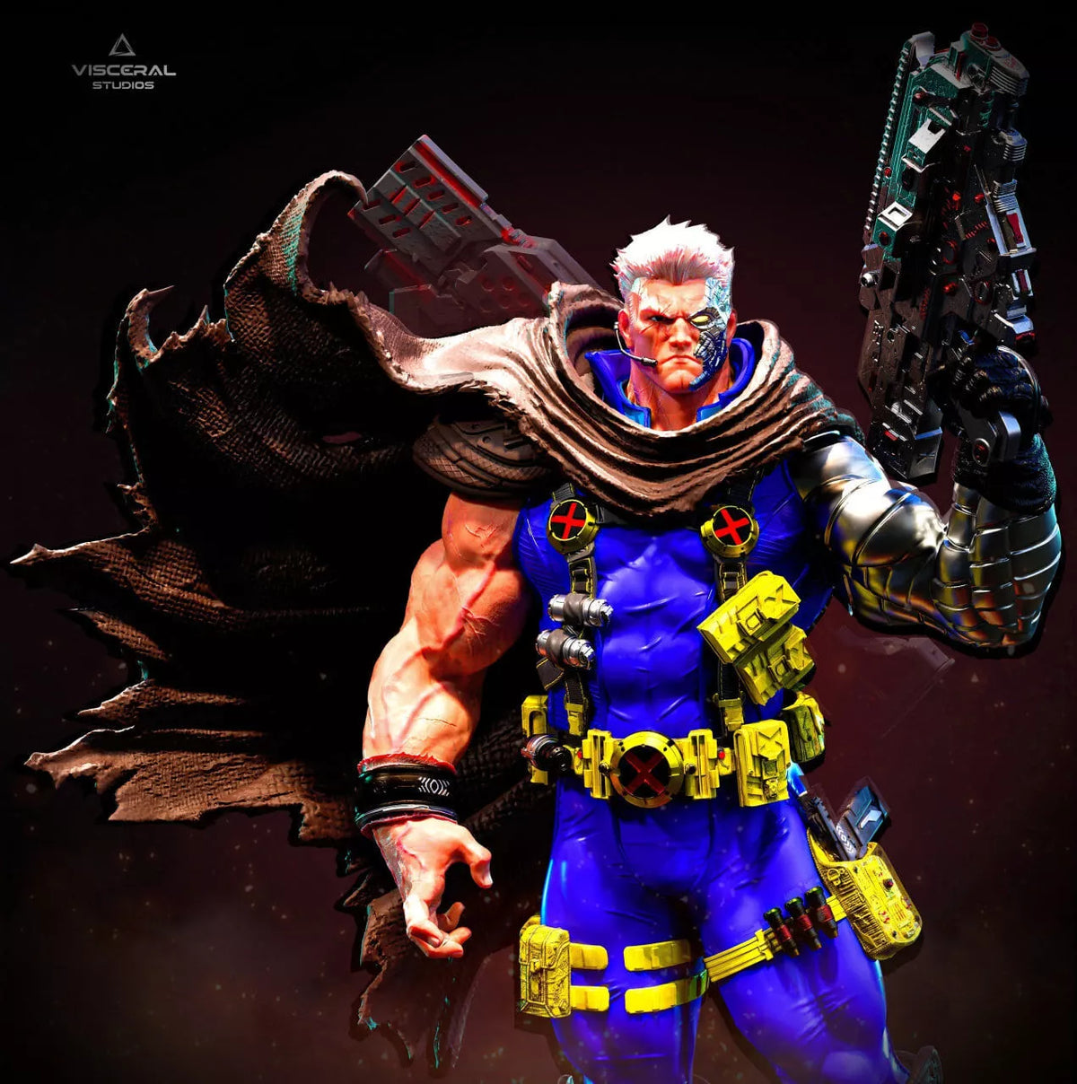 Cable X-Men statue by Visceral Studios – gallery view 3