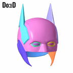 Darebat Helmet 3D Printable Model STL File #DB20