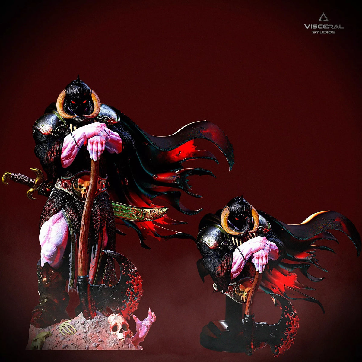 Death Dealer statue+bust pack by Visceral Studios
