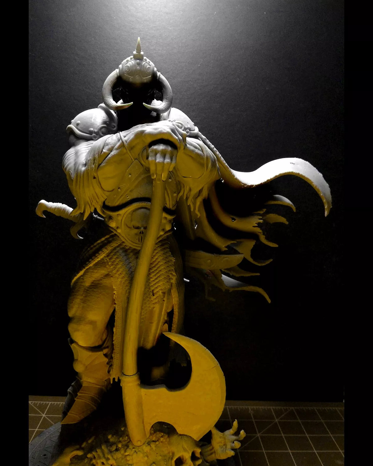 Death Dealer STL Premium 3D Printable Statue Full Pack and Bust by Visceral Studios – gallery view 4
