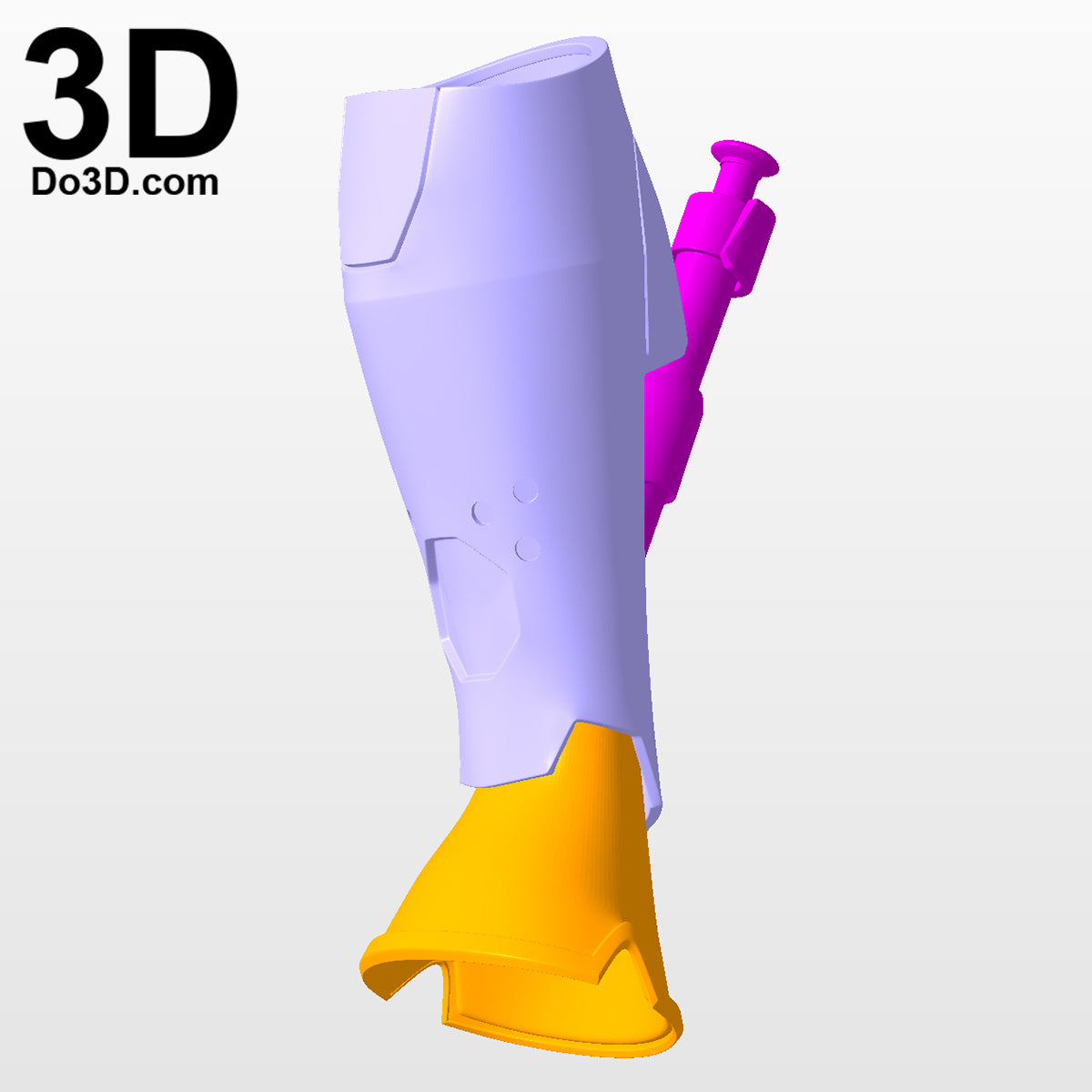 Mercy Combat Medic Ziegler Gauntlet Overwatch | 3D Model Project #2965, view 3