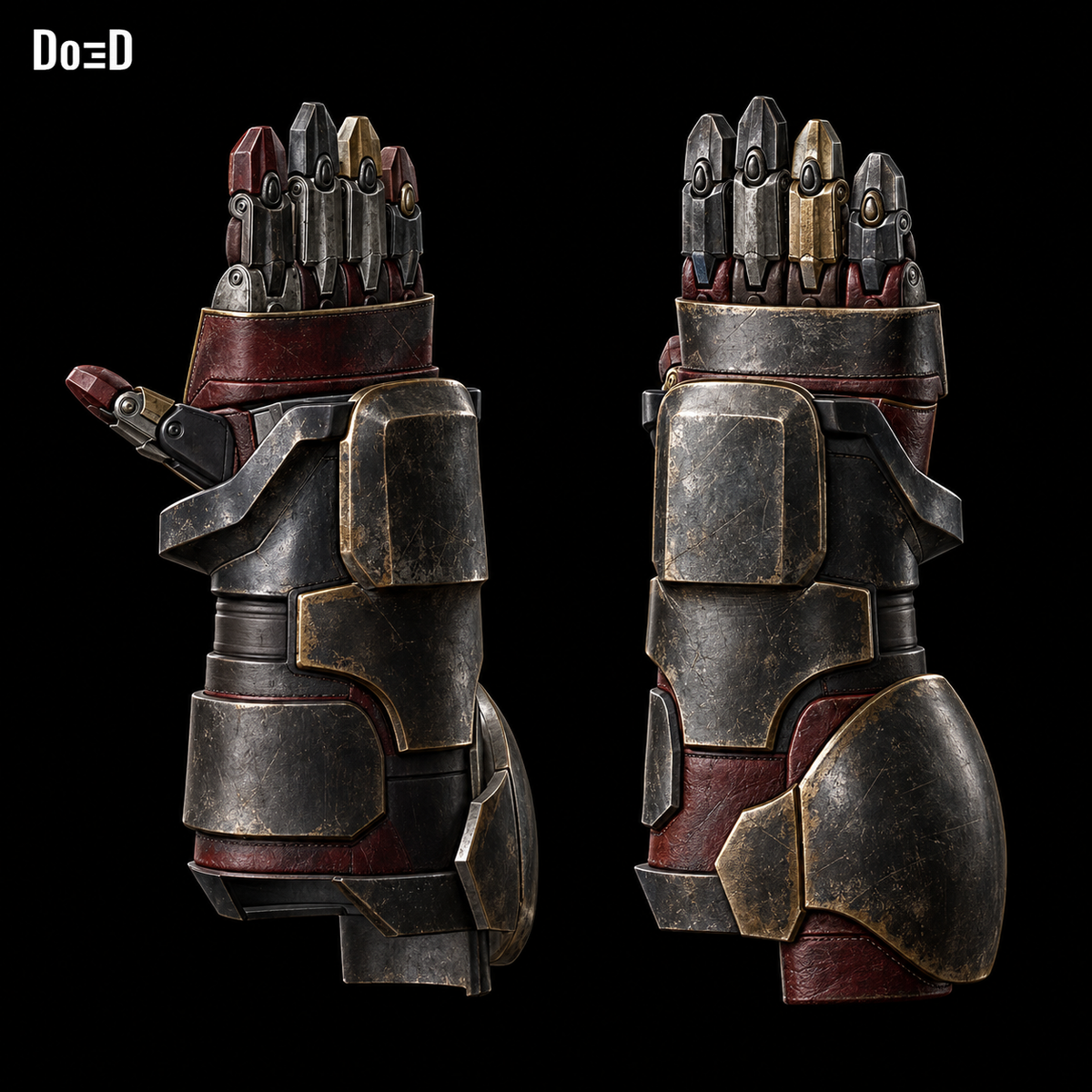 The Lord Inquisitor Seed of Ambition gauntlet | 3D Model Project #3449, view 1