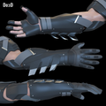 Batman Gauntlet Benfleck Concept 2022 3D Printable Model STL Print File #BC79