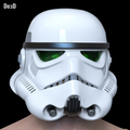 Stormtrooper Classic Helmet Star Wars 3D Printable Model STL Print File #S264