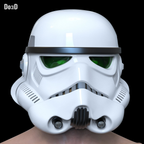 Stormtrooper Classic Helmet Star Wars 3D Printable Model STL Print File #S264